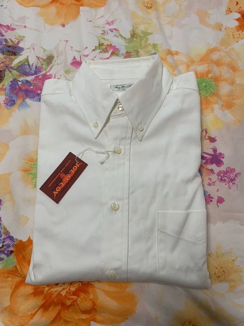 The Real McCoy's The Real Mccoy's White shirt Joe McCoy vintage shirt 2504-N Size US XL / EU 56 / 4 - 1 Thumbnail