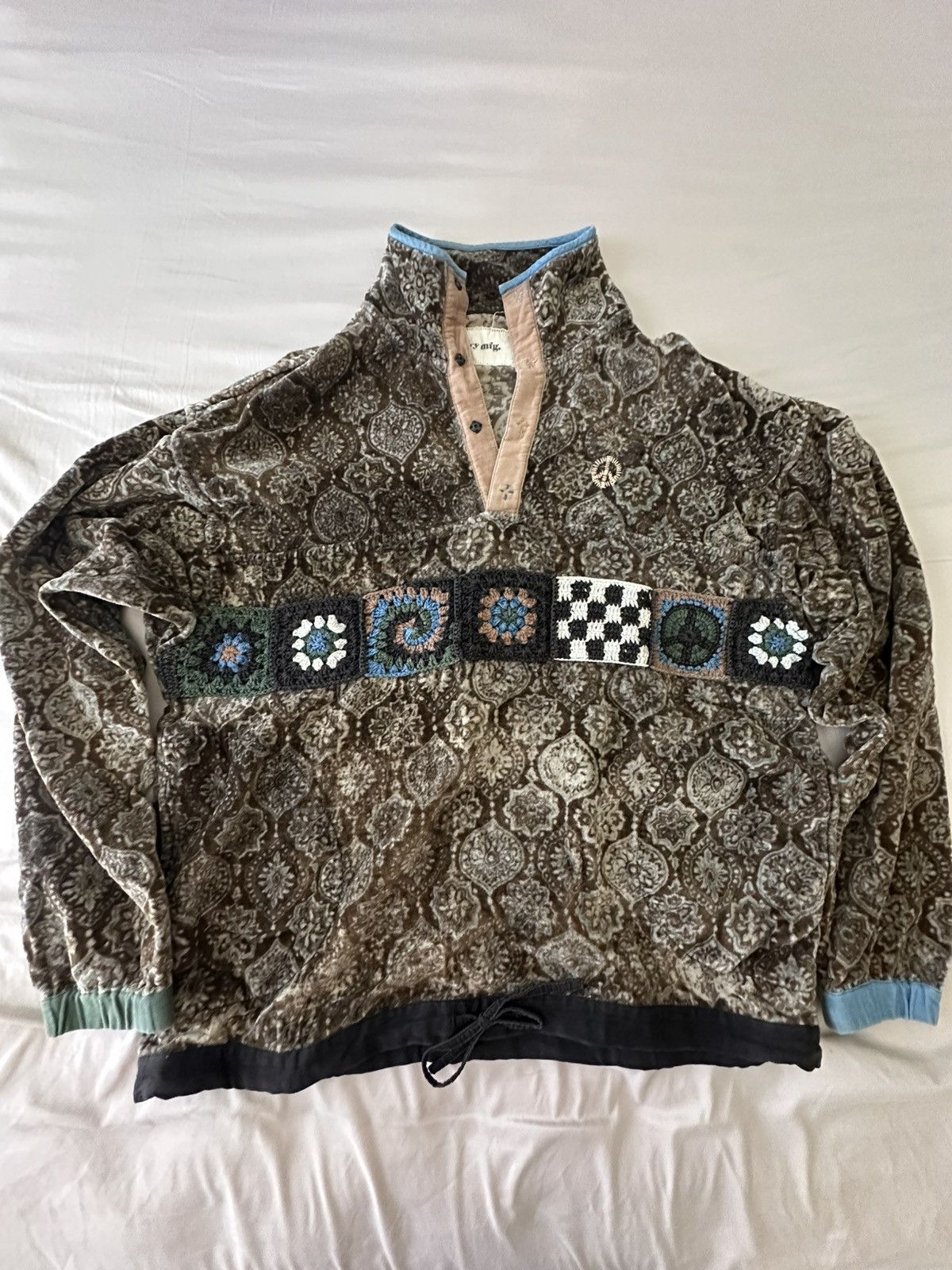 Story Mfg. Story Mfg. Block Print Pullover | Grailed