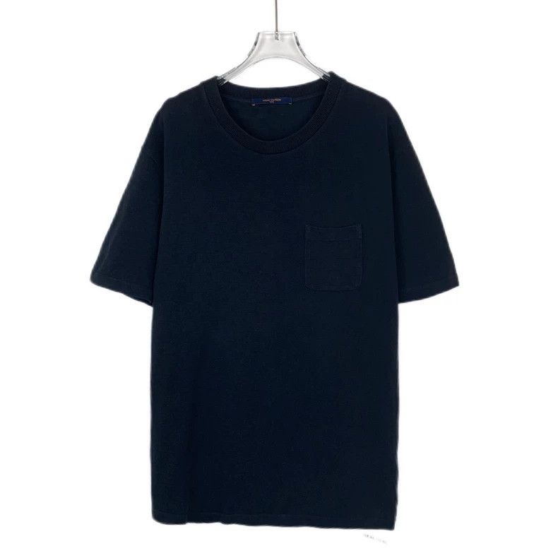 Louis Vuitton Louis Vuitton 22 Checker Pocket Crew Neck Black Cotton Sho Size US XL / EU 56 / 4 - 1 Thumbnail