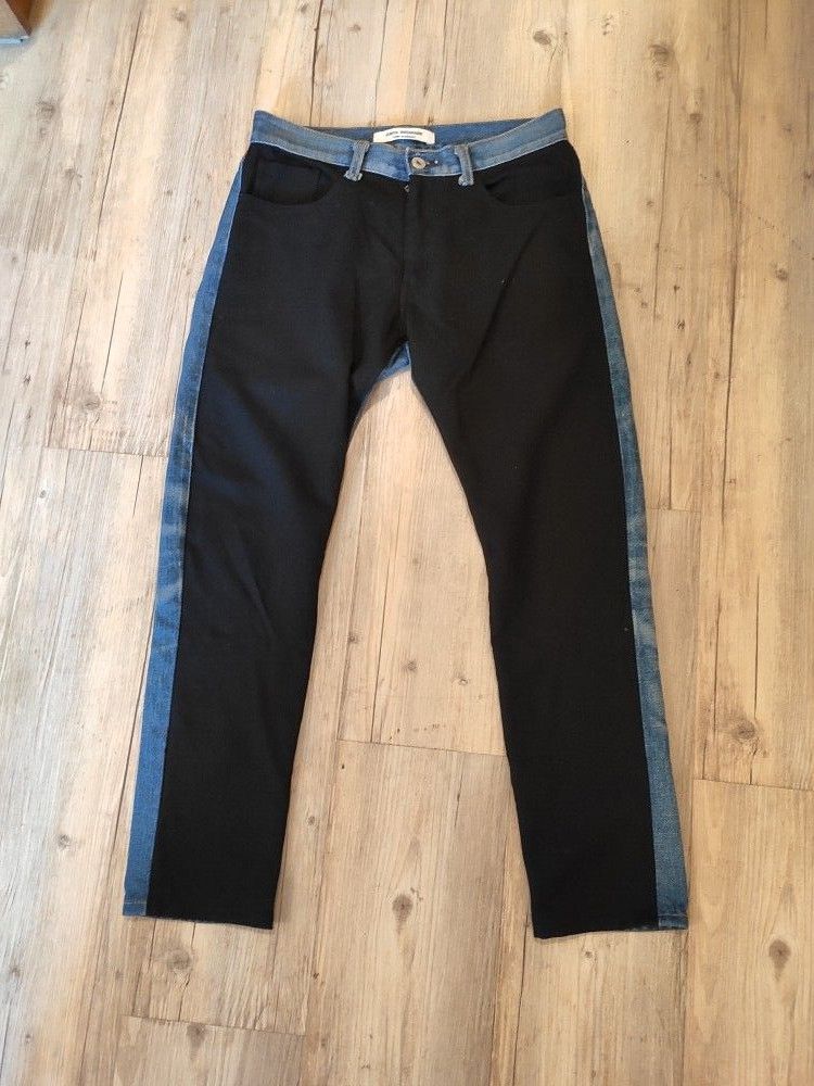 Comme des Garcons Patchworn cropped wool & denim pants.Like Undercover Size 28" / US 6 / IT 42 - 2 Thumbnail