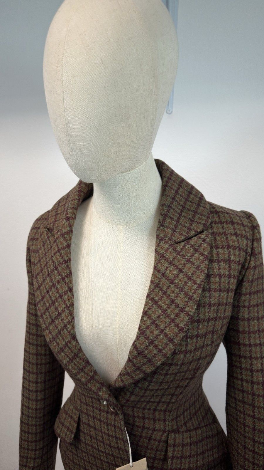 Other Lena Hoschek Women's Montgomery Wool Jacket herb garden Size XS / US 0-2 / IT 36-38 - 8 Thumbnail