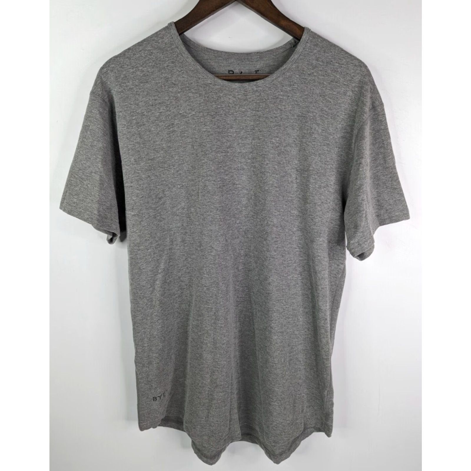 Asics BYLT Grey Drop Cut S/S Shirt Mens Medium Casual Basics Shirt Size US M / EU 48-50 / 2 - 2 Thumbnail