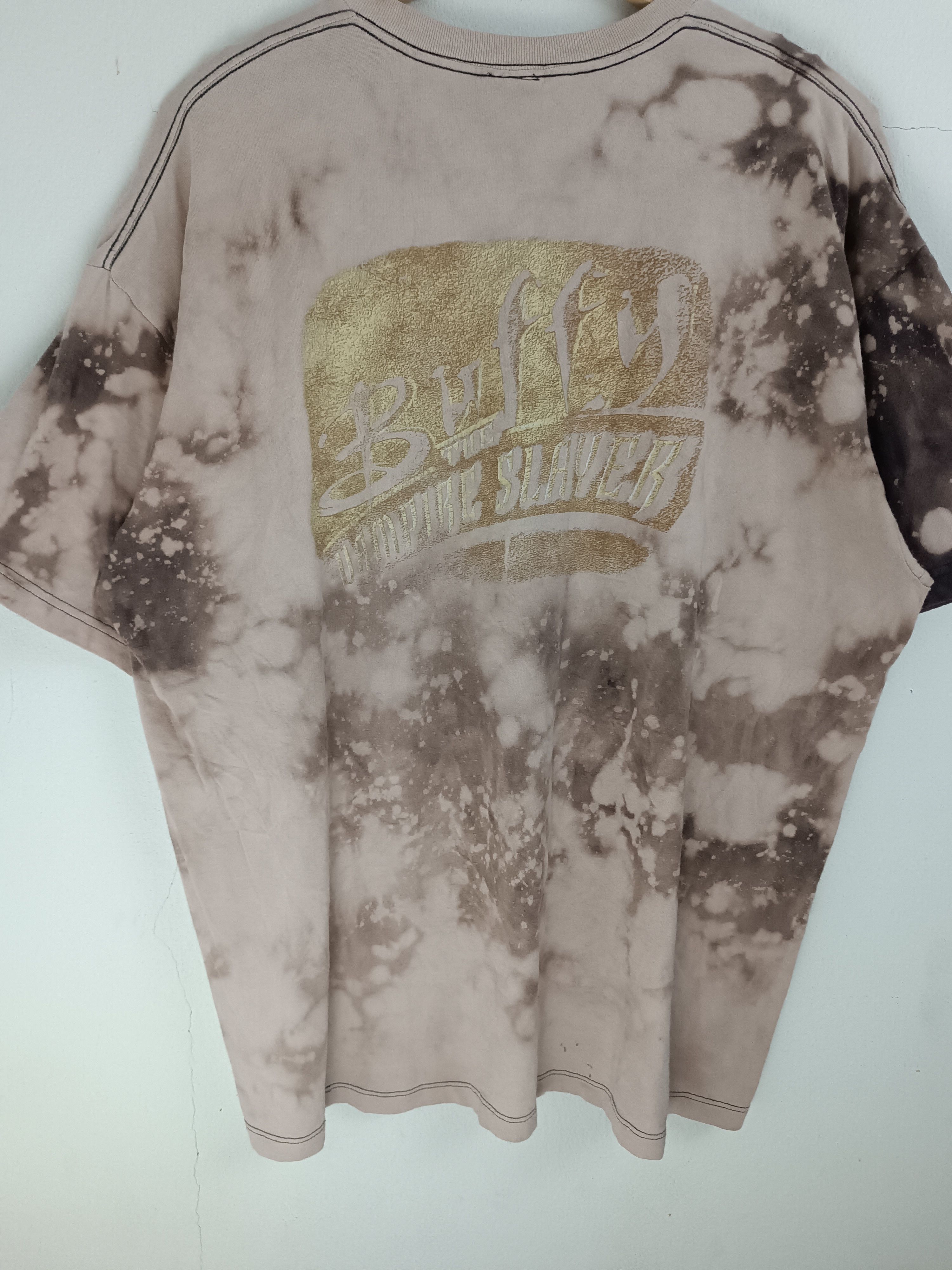Vintage VINTAGE 90'S BUFFY THE VAMPIRE SLAYER ACID WASH DISTRESSED Size US XXL / EU 58 / 5 - 14 Thumbnail