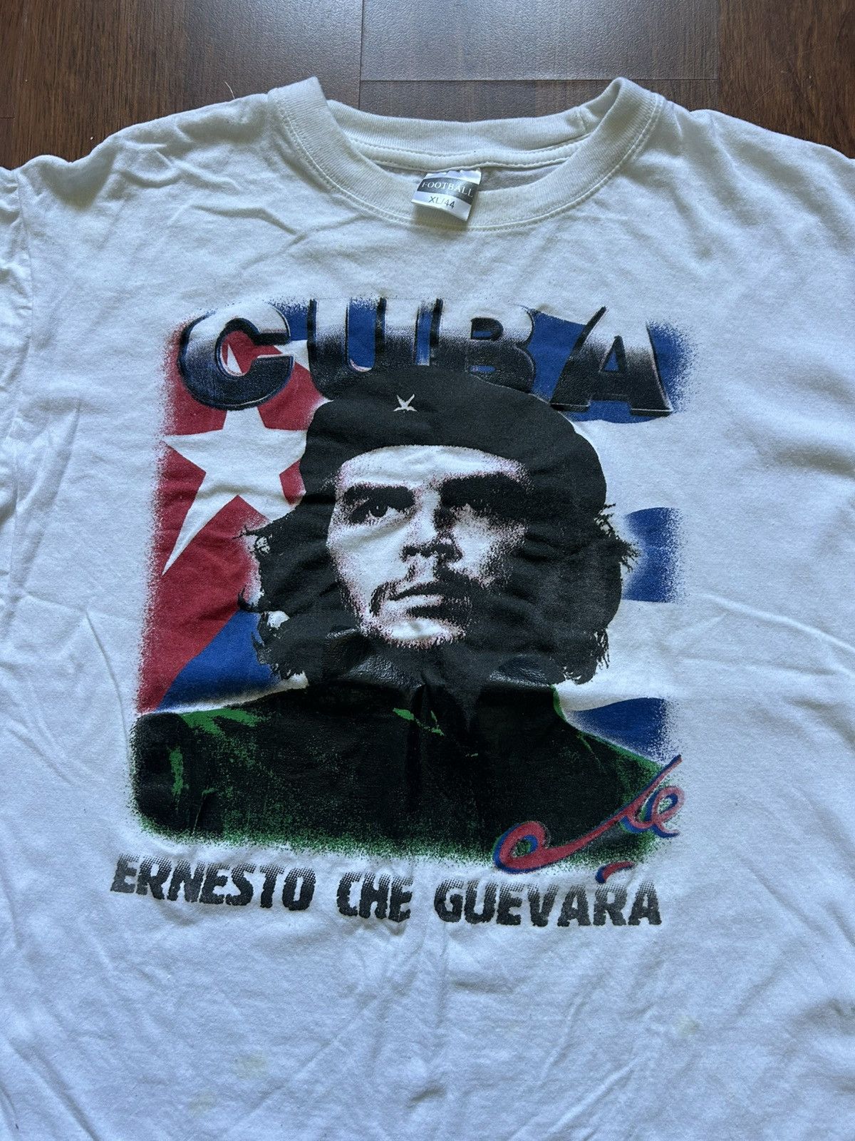 Vintage Vintage Ernesto Che Guevara Cuba Merch T-shirt 00s Boxy Fit Size US XL / EU 56 / 4 - 3 Thumbnail