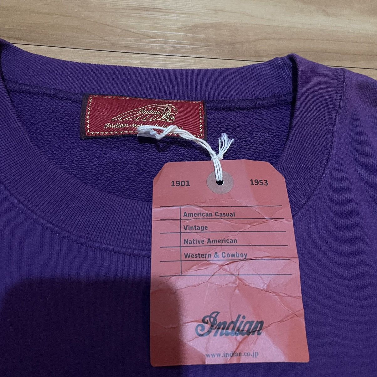 Indian Motorcycle Indian motorcycle sweatshirt Size US M / EU 48-50 / 2 - 3 Thumbnail