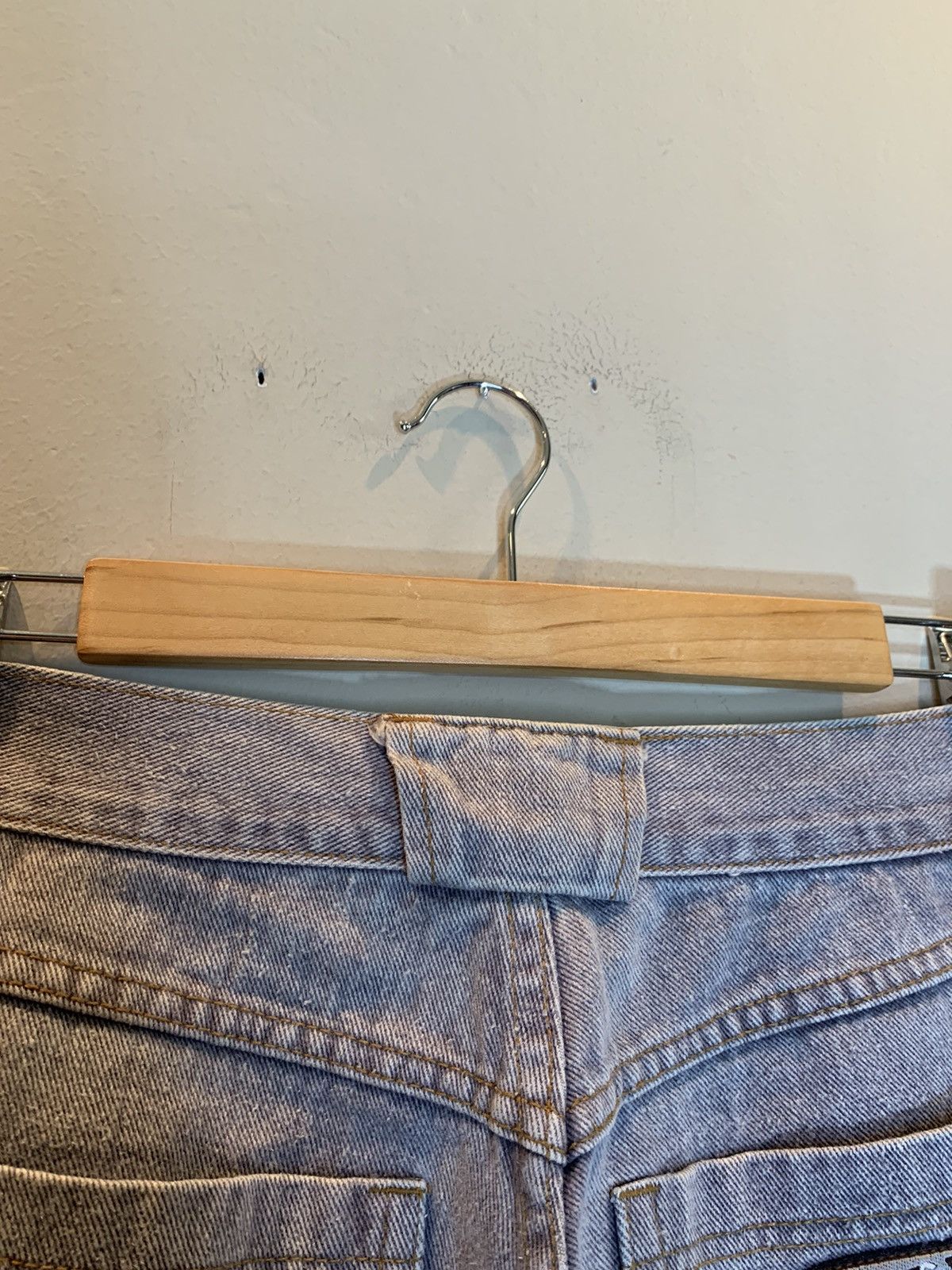Vintage *RARE* Vintage 90’s UMEN Super Wide Leg Baggy Faded Jeans 27 Size 27" / US 4 / IT 40 - 9 Thumbnail