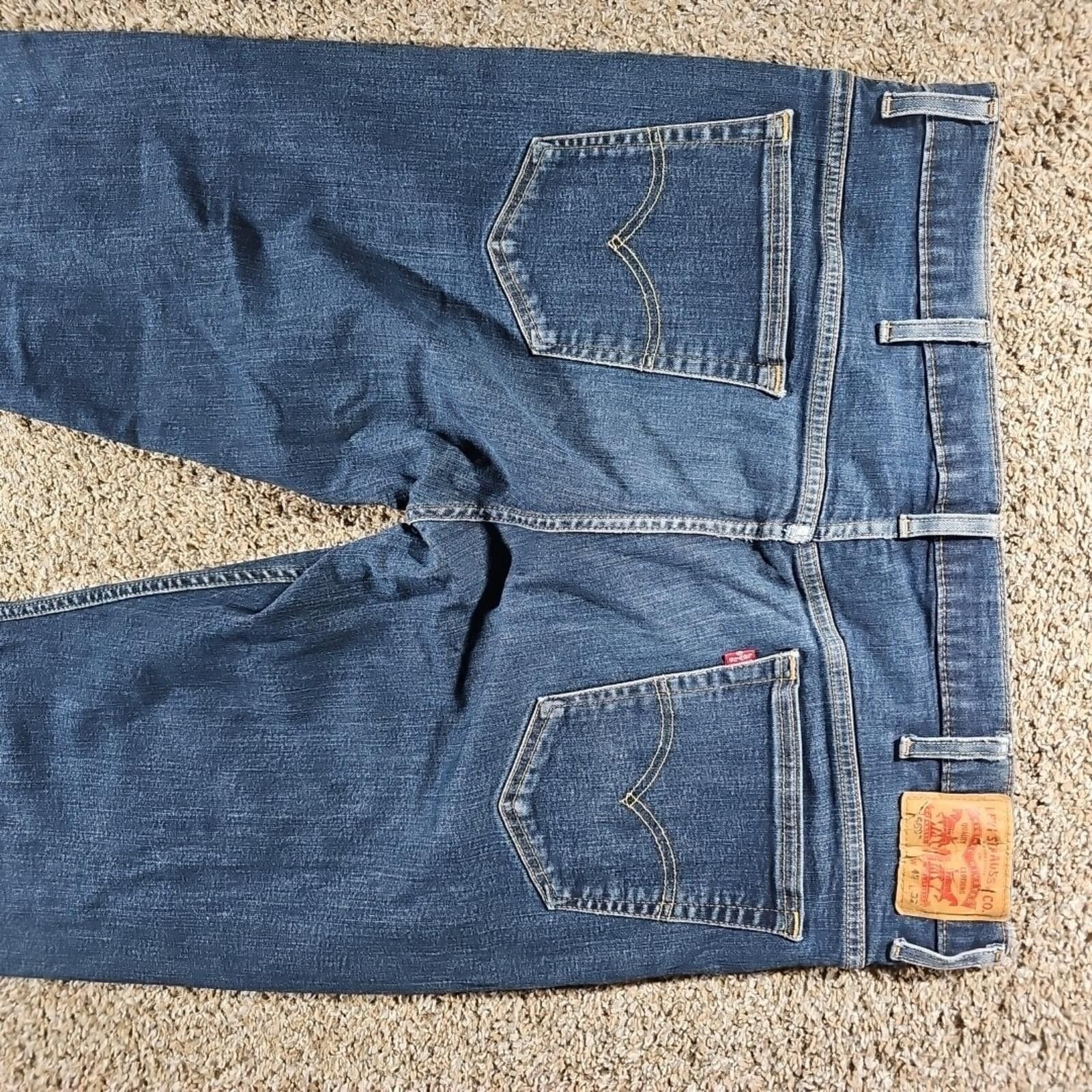 Levi's Levi Strauss 42x32 Straight Cut Jeans Size US 42 / EU 58 - 6 Thumbnail