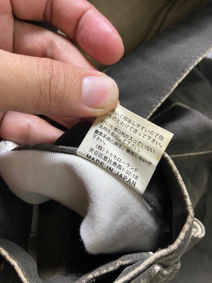 Japanese Brand Tomorrowland Leather Suede Pants (189) Size US 29 - 5 Thumbnail