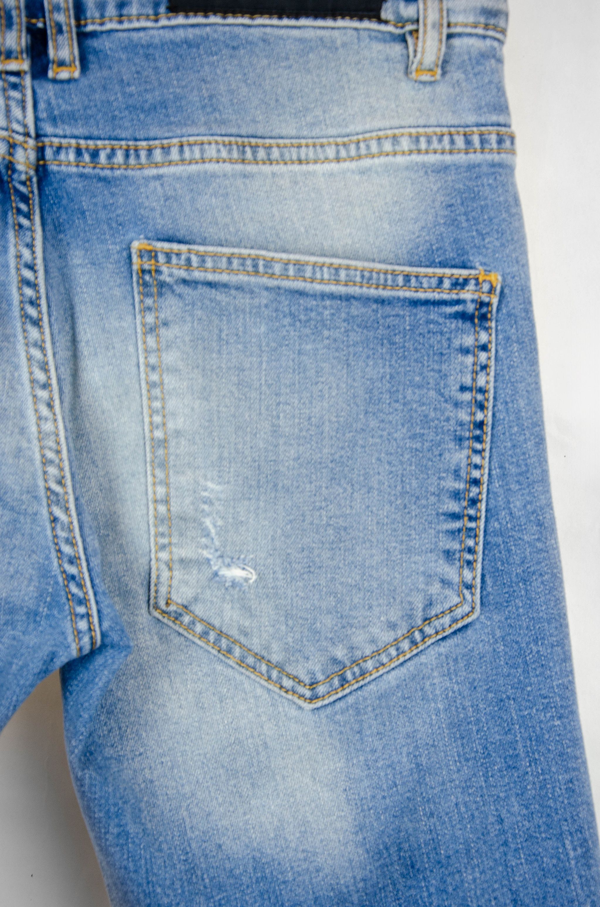 Balmain Balmain Slim Biker Jeans – Size 30 (Made in Japan) Size US 30 / EU 46 - 9 Thumbnail