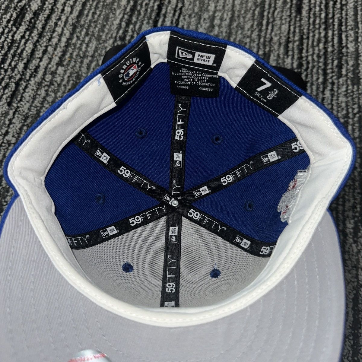 New Era Kanas city royals 59fifty size 7 3/8 Size ONE SIZE - 5 Thumbnail