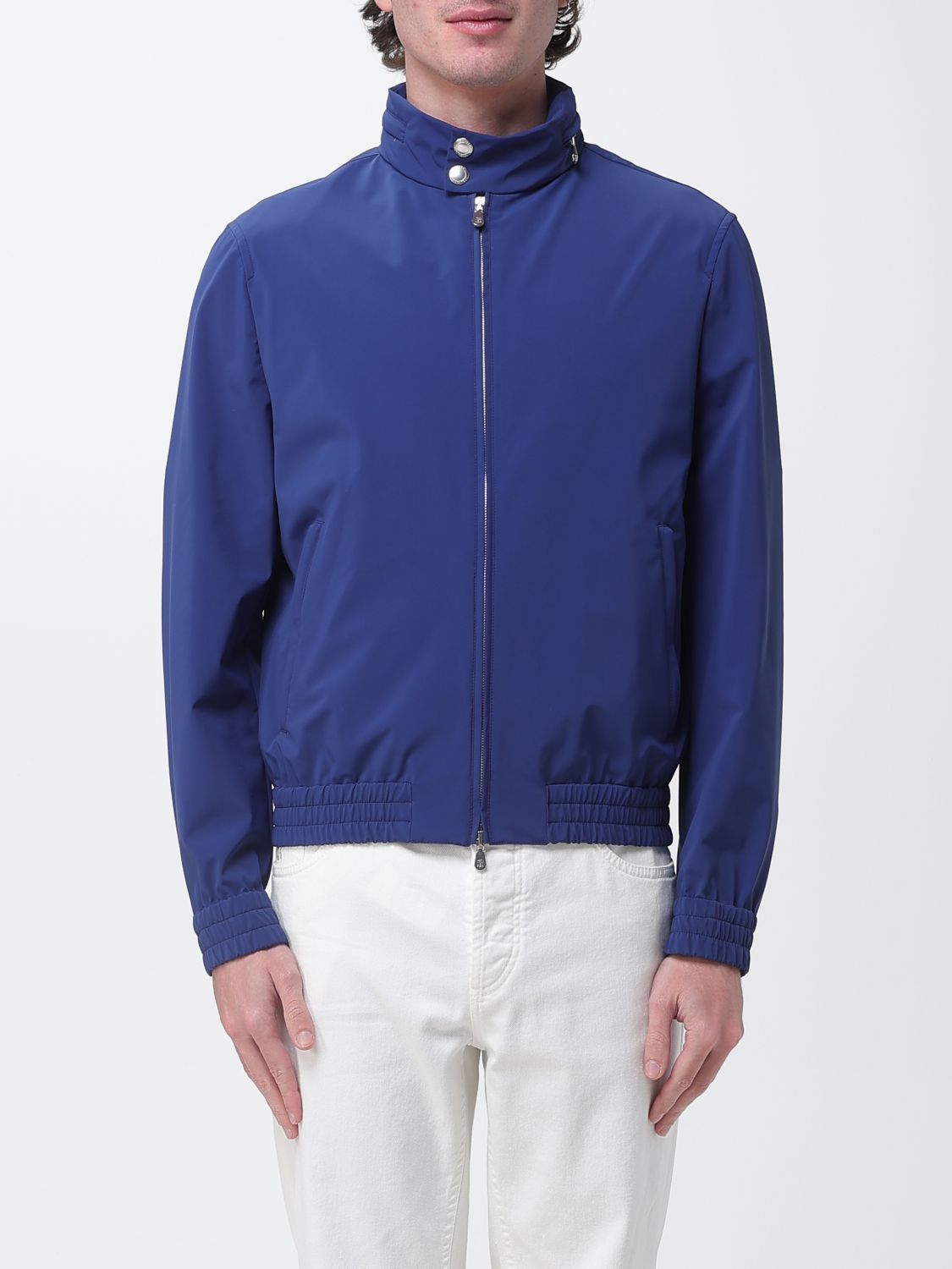 Brunello Cucinelli Brunello Cucinelli Jacket Men Royal Blue Size US L / EU 52-54 / 3 - 1 Thumbnail