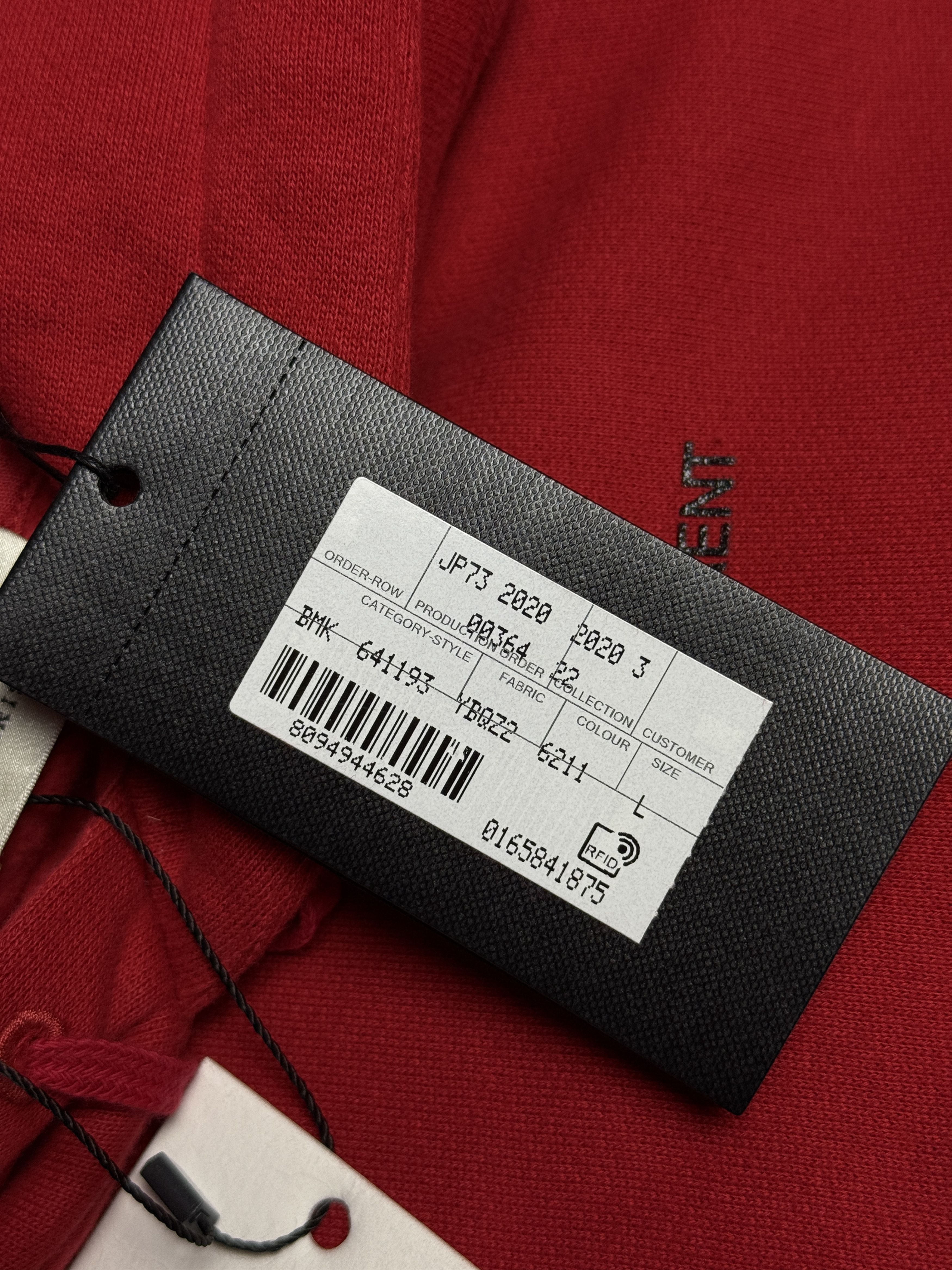 Saint Laurent Paris Saint Laurent Paris red logo hoodie Size L / US 10 / IT 46 - 6 Thumbnail