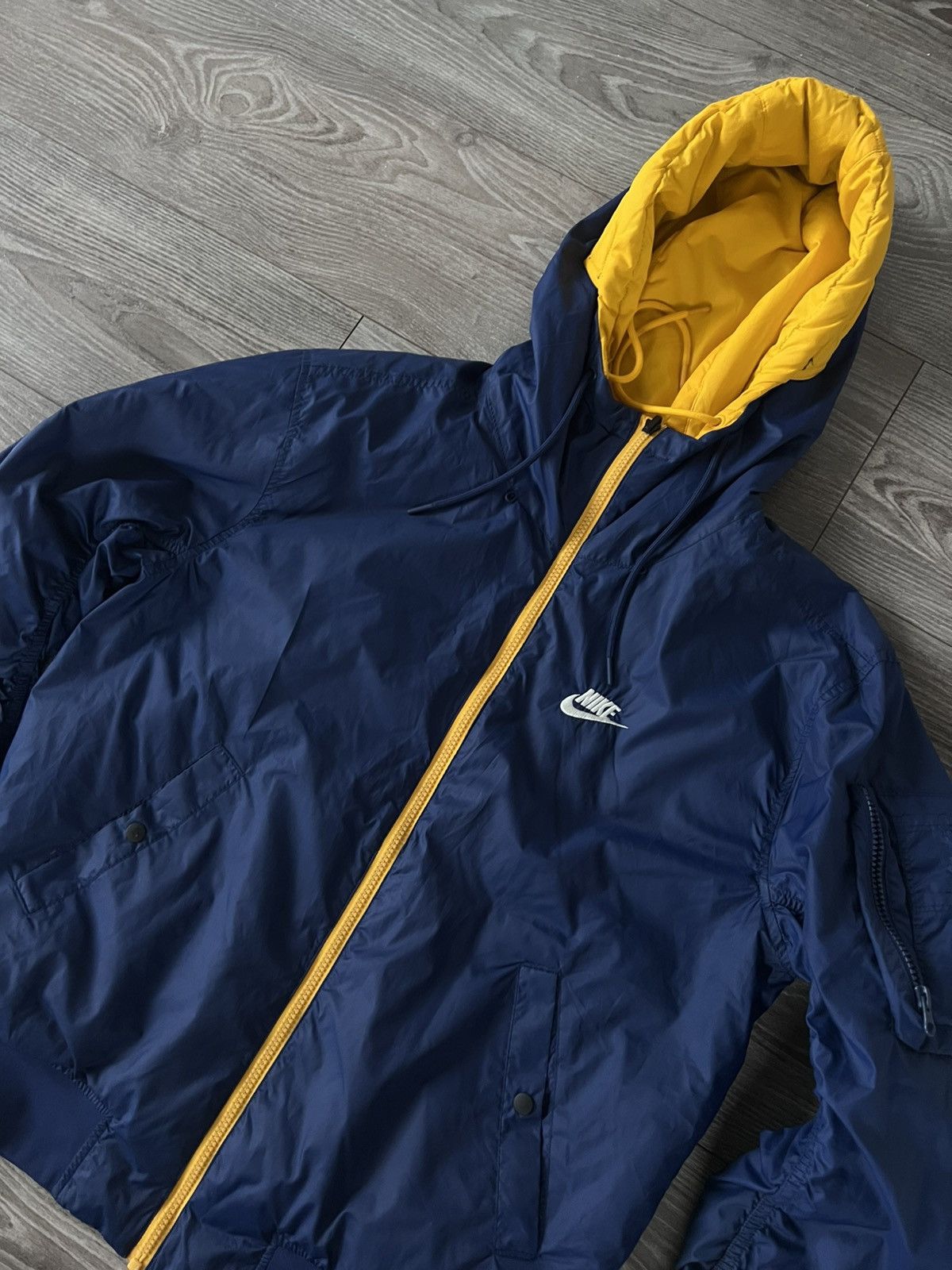Nike Rare Nike Reversible Insulated Regular Y2K Black Tag Jacket Size US S / EU 44-46 / 1 - 5 Thumbnail