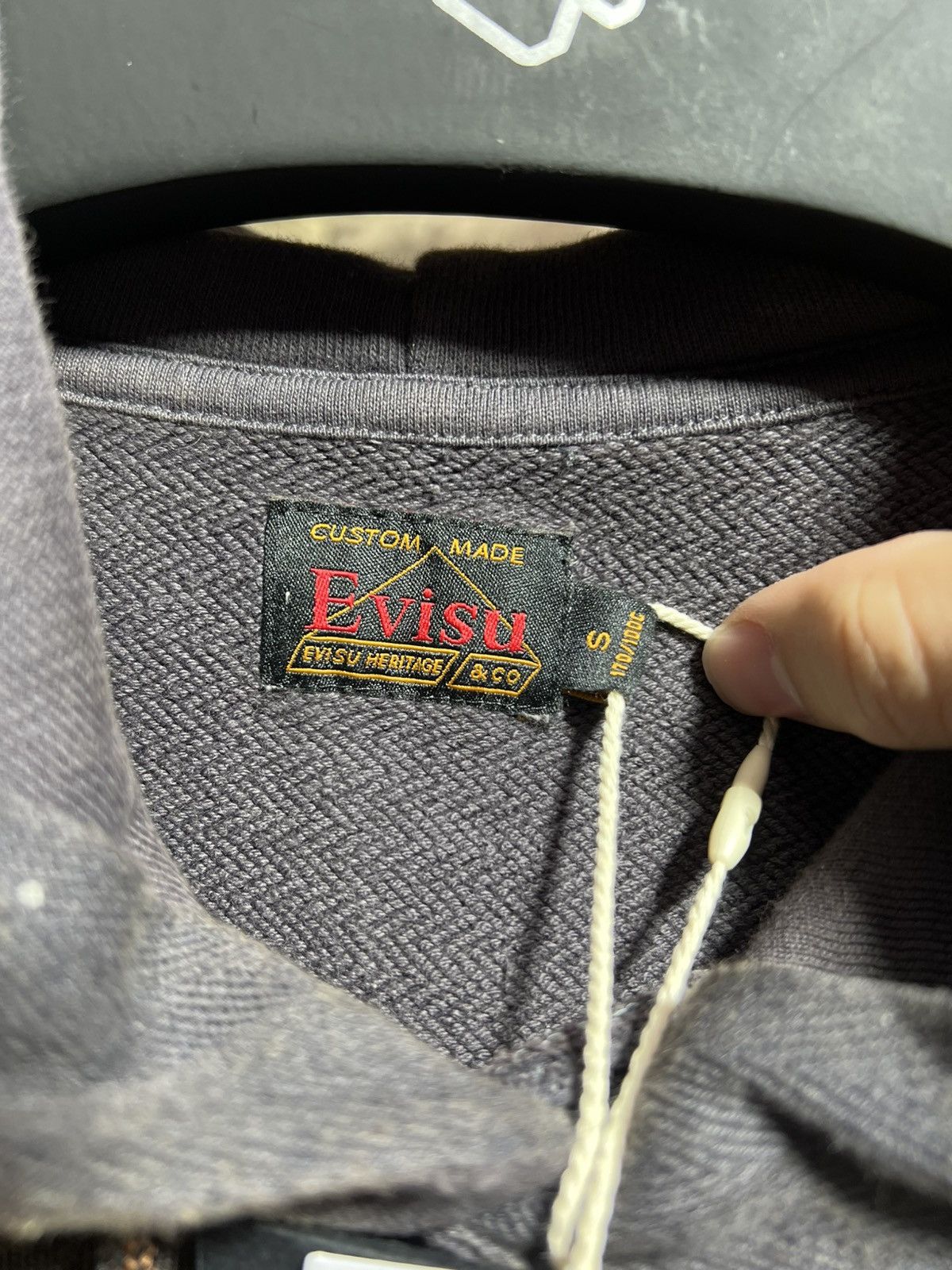 Evisu Evisu Deconstructed Hoodie Sz. S Size US S / EU 44-46 / 1 - 3 Thumbnail