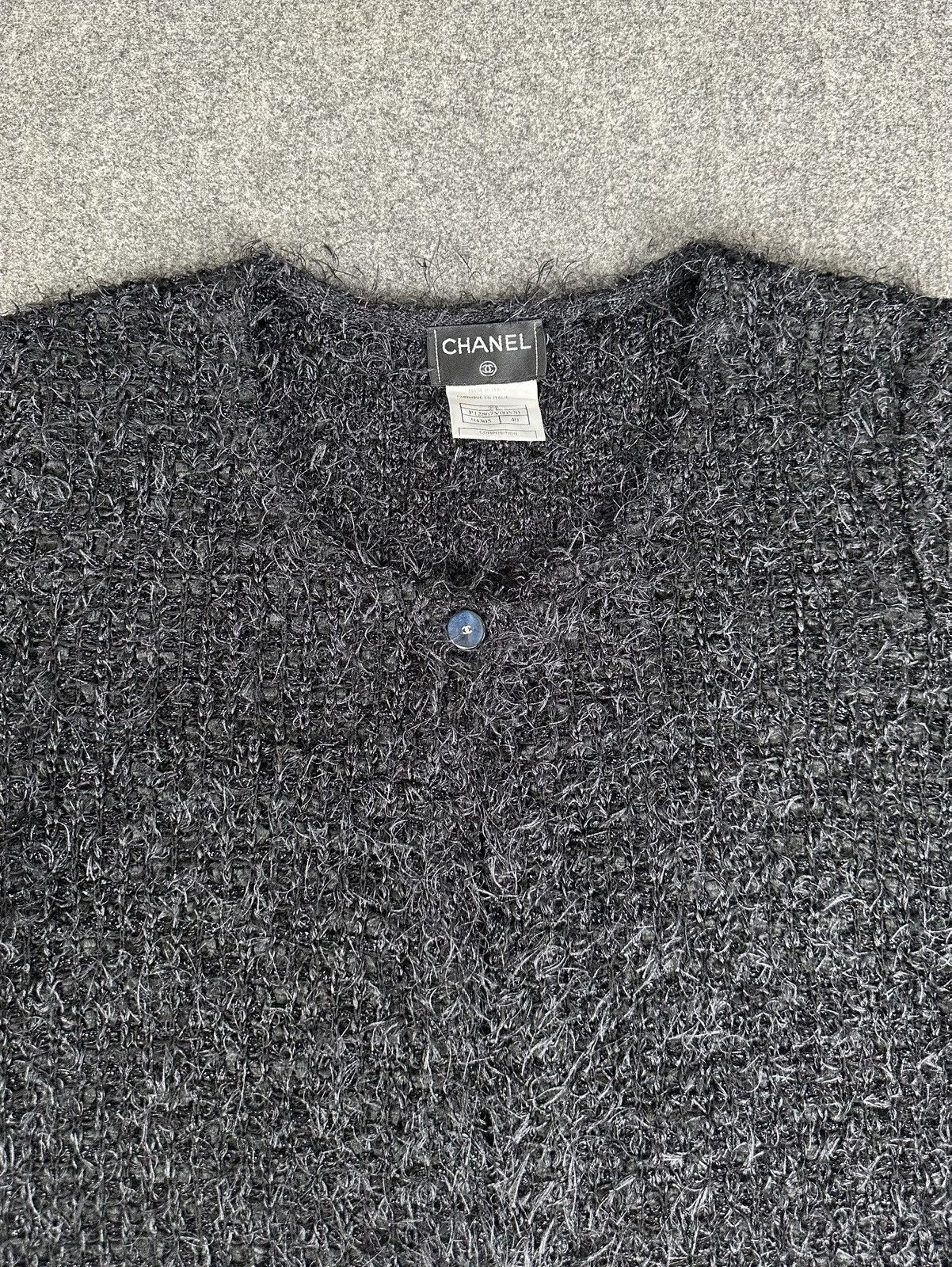 Chanel Chanel - Karl Lagerfeld S/S99 Glitter Camisole Knit Blouse Size S / US 4 / IT 40 - 6 Thumbnail