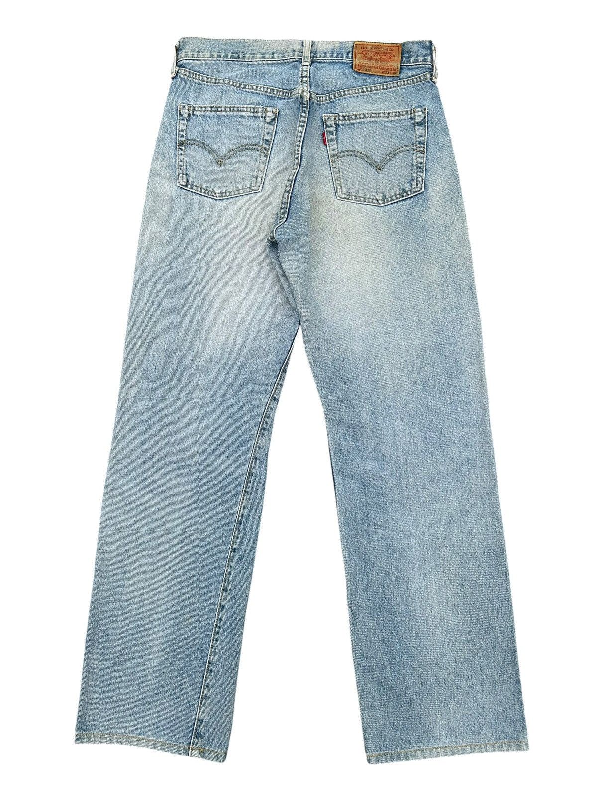 Kapital Vintage Levis Big E Selvedge Thrashed Denim Jeans Size US 32 / EU 48 - 2 Thumbnail