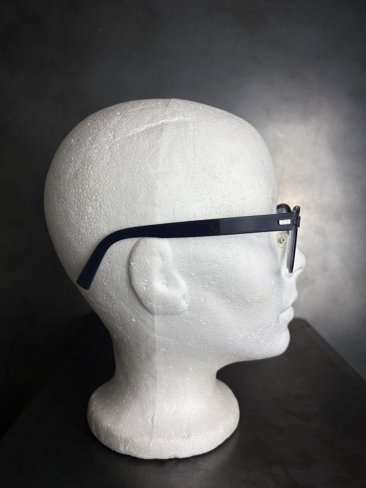 Christian Dior Monsieur × Dior Dior Homme Black Tie 2.0C Eyeglasses Dark Blue Made in Japan Size ONE SIZE - 11 Thumbnail