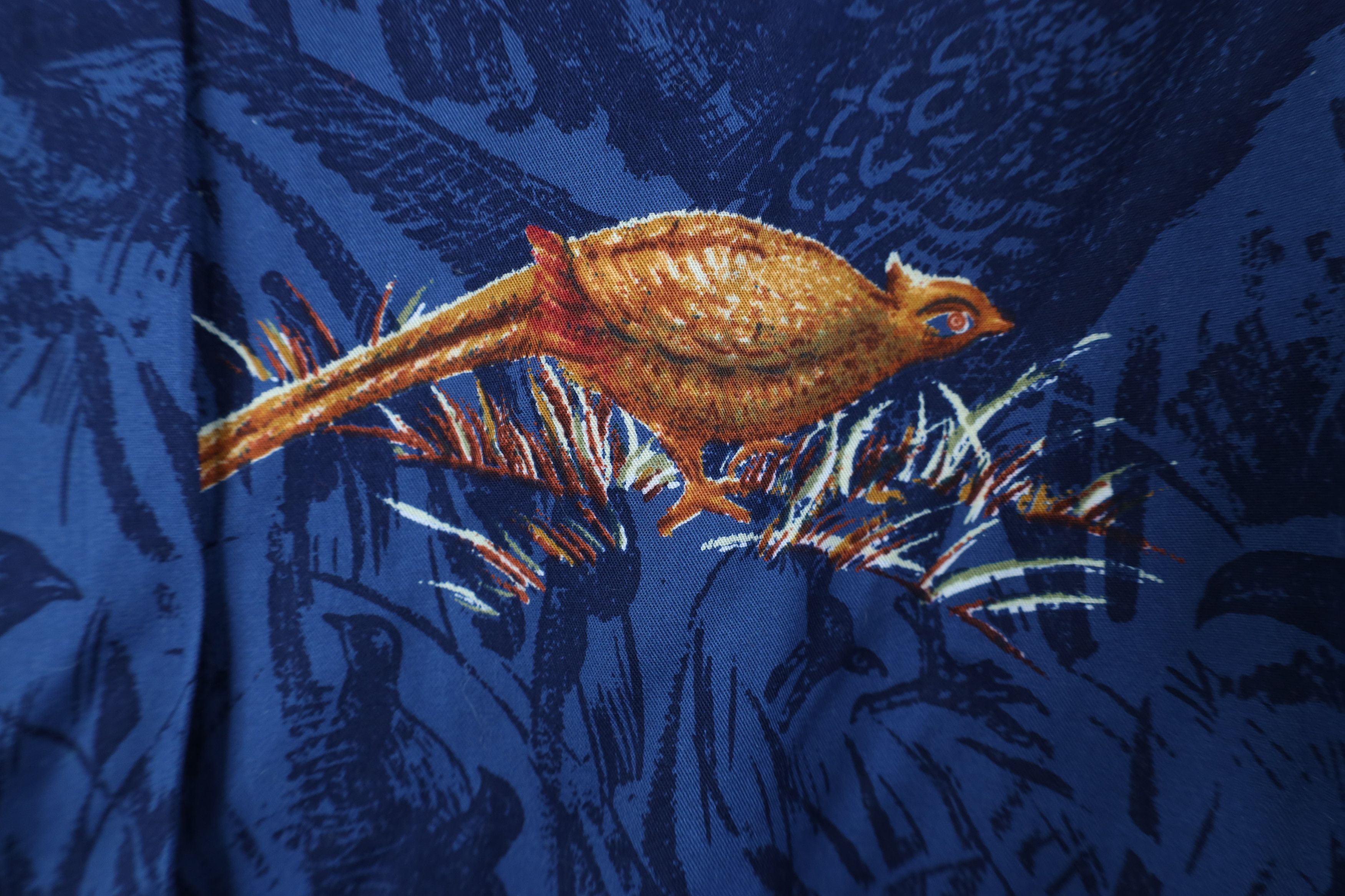 Nautica Vintage 90s Nautica Pheasant Bird All Over Print Shirt Size US XL / EU 56 / 4 - 9 Thumbnail
