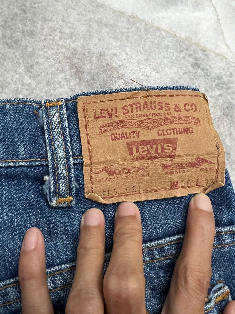 Levi's × Vintage Vintage 1970’s Levis 519 Size US 29 - 6 Thumbnail