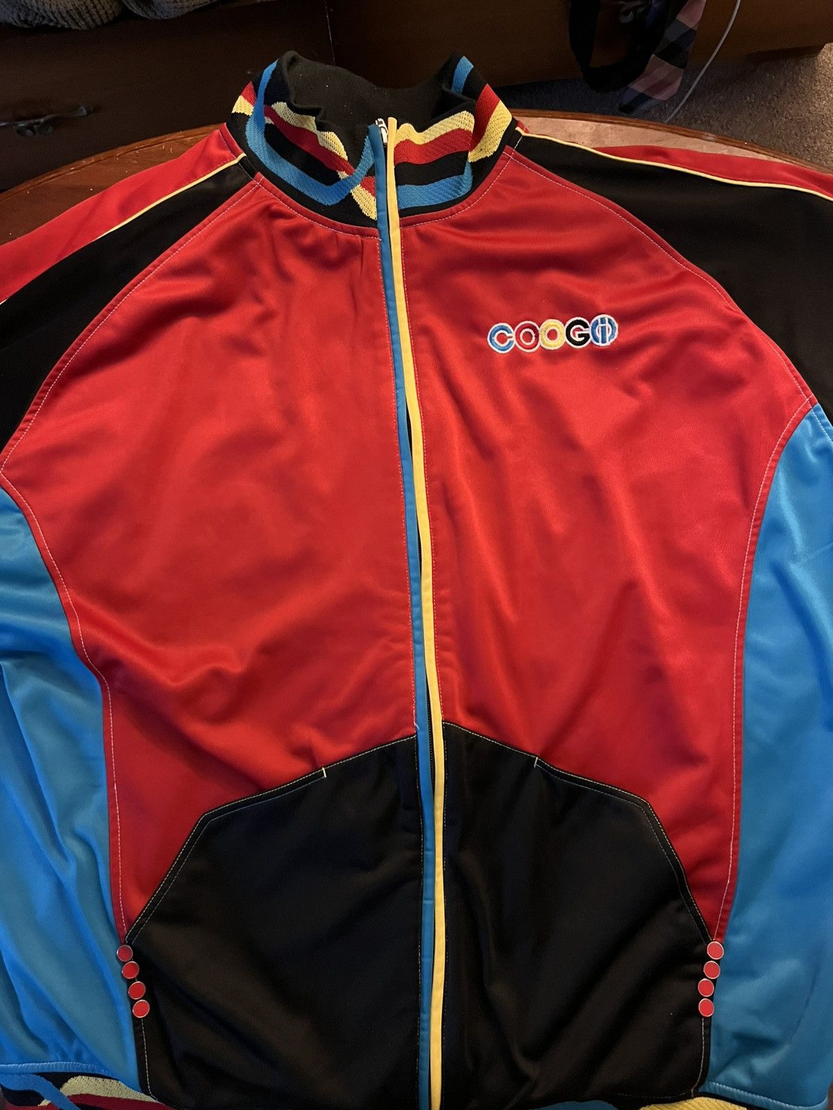 Coogi GRAIL: Vintage COOGI "Siren" Masterpiece Track Jacket Size US XXL / EU 58 / 5 - 1 Thumbnail