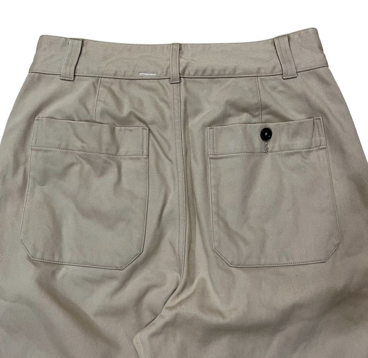 Comme des Garcons Margaret Howell Khaki Cotton Pants Size US 29 - 4 Thumbnail