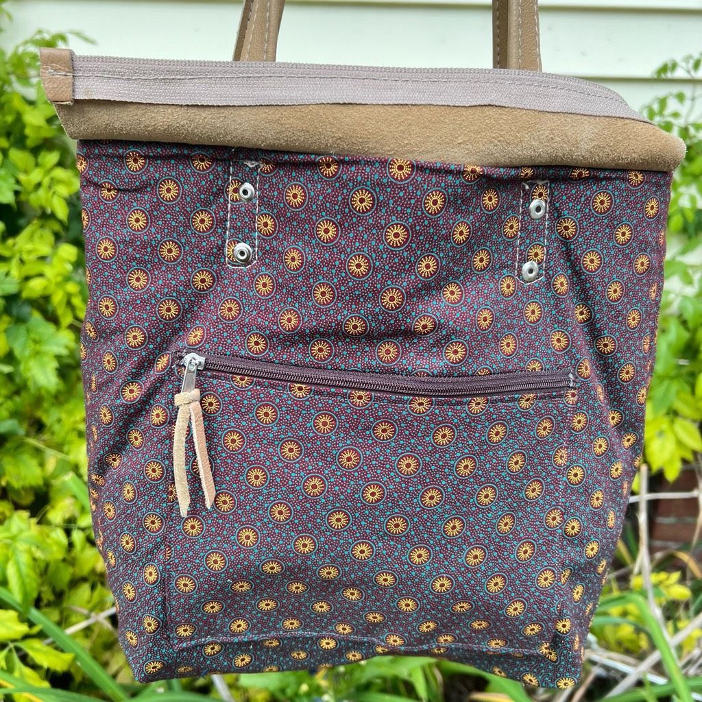 Other Wildside Canvas & Leather Shoulder Bag Dual Top Handle Natur Size ONE SIZE - 7 Thumbnail