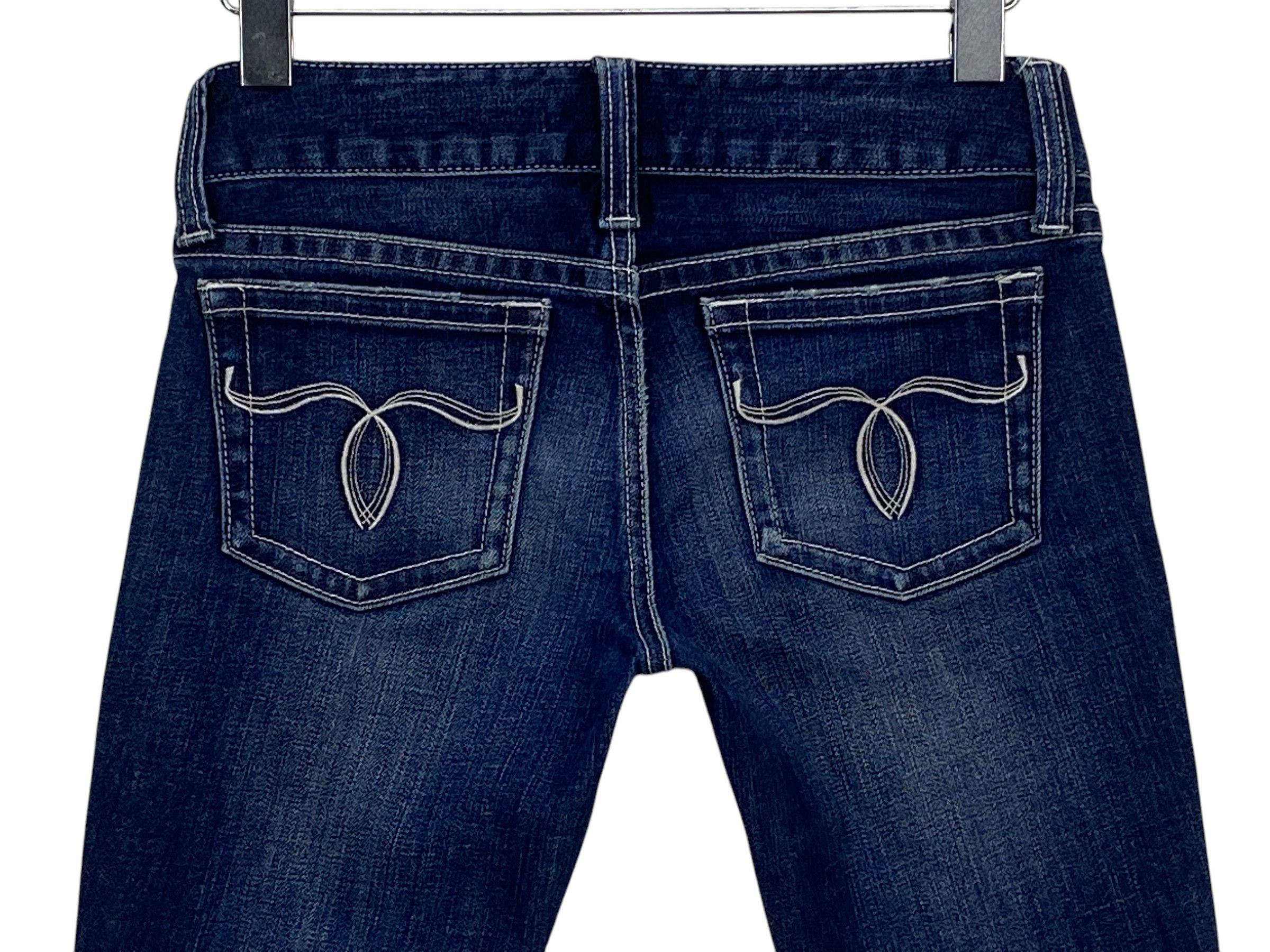 Japanese Brand Moussy Jeans Skinny Jeans Low Rise Jeans Size 25" / US 0 / IT 36 - 5 Thumbnail