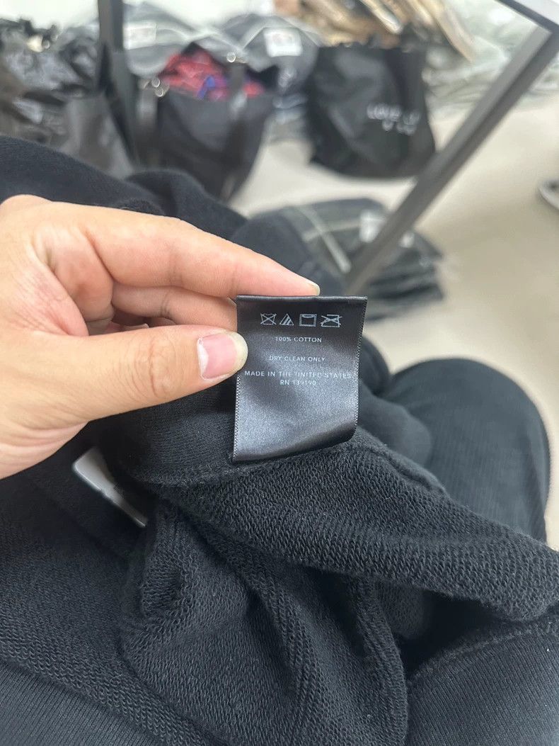 Fear of God Fear of God Black half-pulled sweatshirt Size US M / EU 48-50 / 2 - 5 Thumbnail