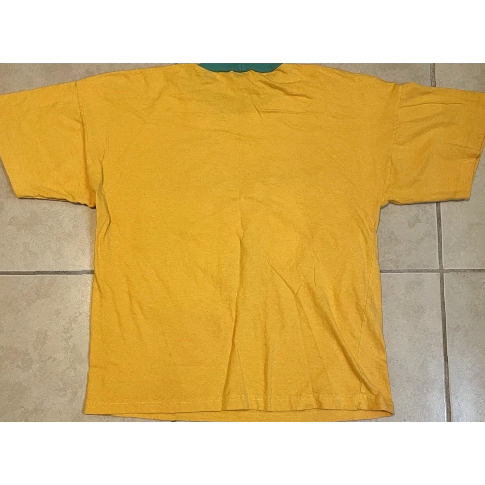 Vintage Vtg 90s Brazil Copa 1994 World Cup Peace Shirt S FIFA Soccer Hippie Flag Grunge Size US S / EU 44-46 / 1 - 4 Thumbnail