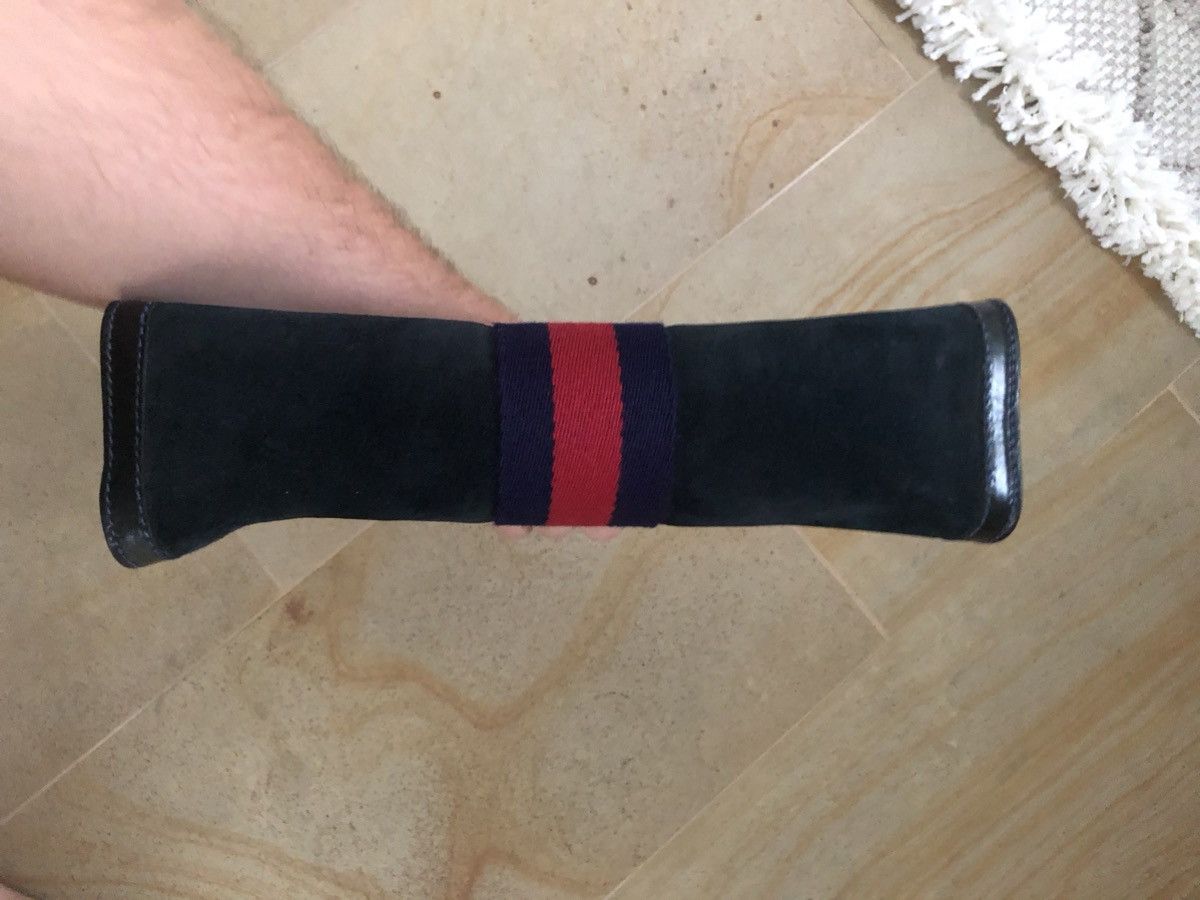 Designer × Gucci × Vintage VINTAGE GUCCI SUEDE CLUTCH Size ONE SIZE - 2 Thumbnail