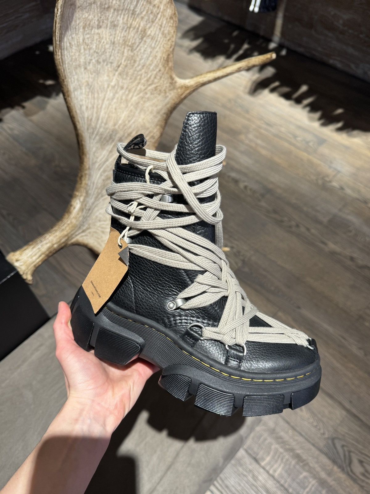 Dr. Martens × Rick Owens Last Size Rick Owens x Dr Martens