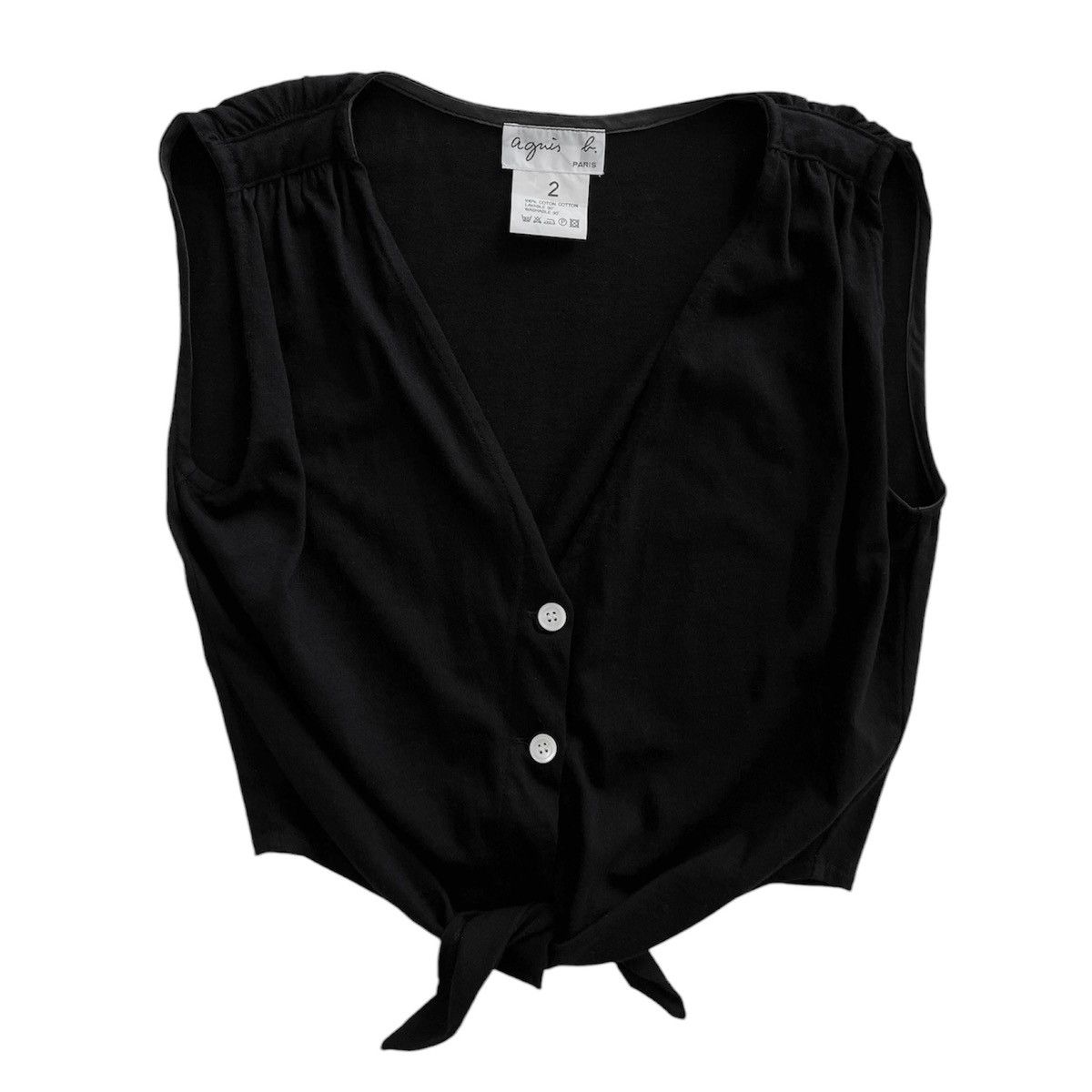 agnes b. Agnès b. Tank-Top Shirt Size S / US 4 / IT 40 - 1 Thumbnail
