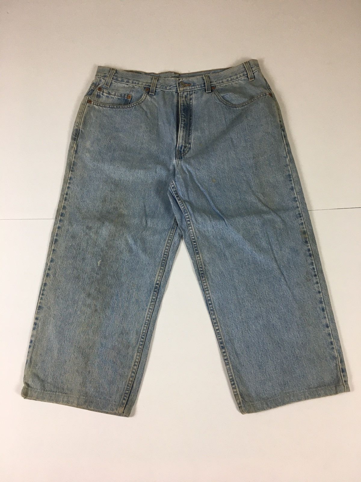 Levi's Vintage Clothing Vintage 90s Levi’s 550 Relaxed Fit Jorts Size US 38 / EU 54 - 1 Thumbnail