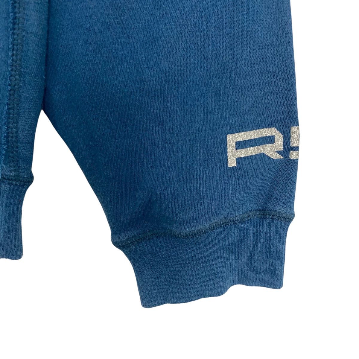 Vintage Vintage Mizuno Hoodie Sweater Big Logo Blue Pullover Size L Size US L / EU 52-54 / 3 - 6 Thumbnail