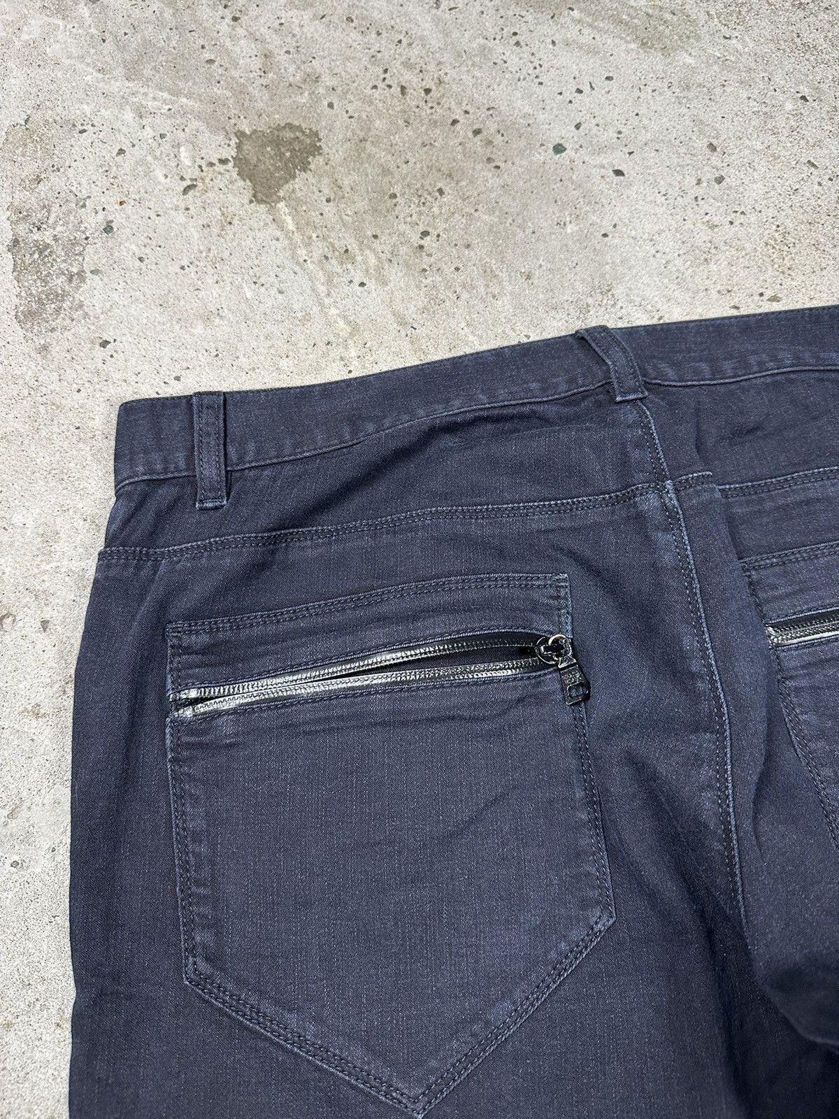 Prada Prada Tapered Fit Navy Jeans Denim Pants Size US 34 / EU 50 - 17 Thumbnail