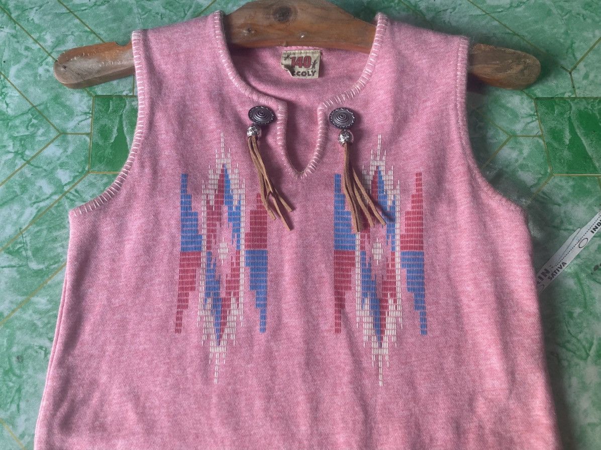 Vintage Vintage Kiccoly Chimayo Mini Dress Size ONE SIZE - 2 Thumbnail