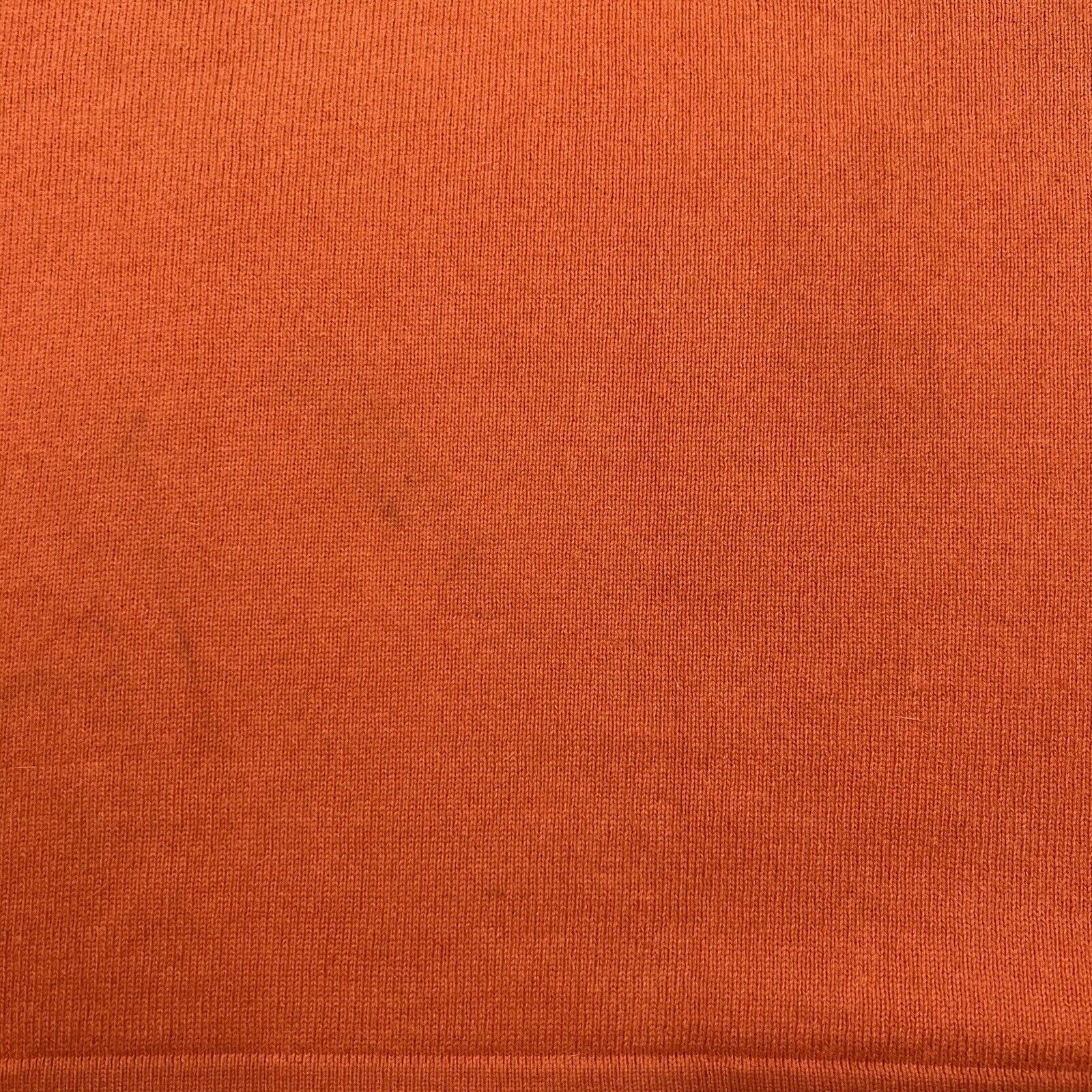 J. Jill J. Jill Angora Rabbit Hair Blend V-Neck Lace Orange Sweater Size M / US 6-8 / IT 42-44 - 8 Thumbnail
