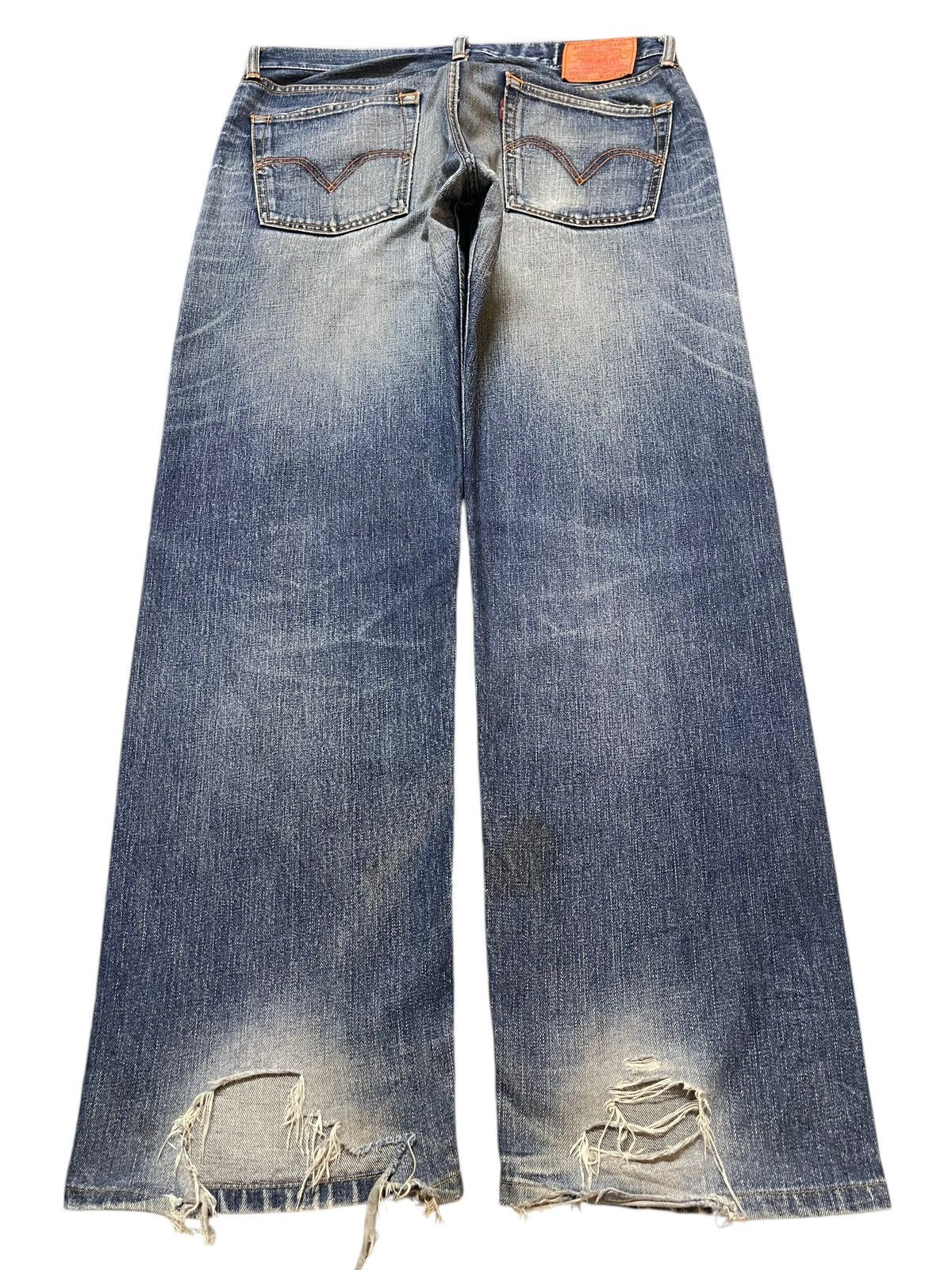 Levi's Vintage 90s Levis 503 Faded Wash Style Baggy Jeans Size US 34 / EU 50 - 2 Thumbnail