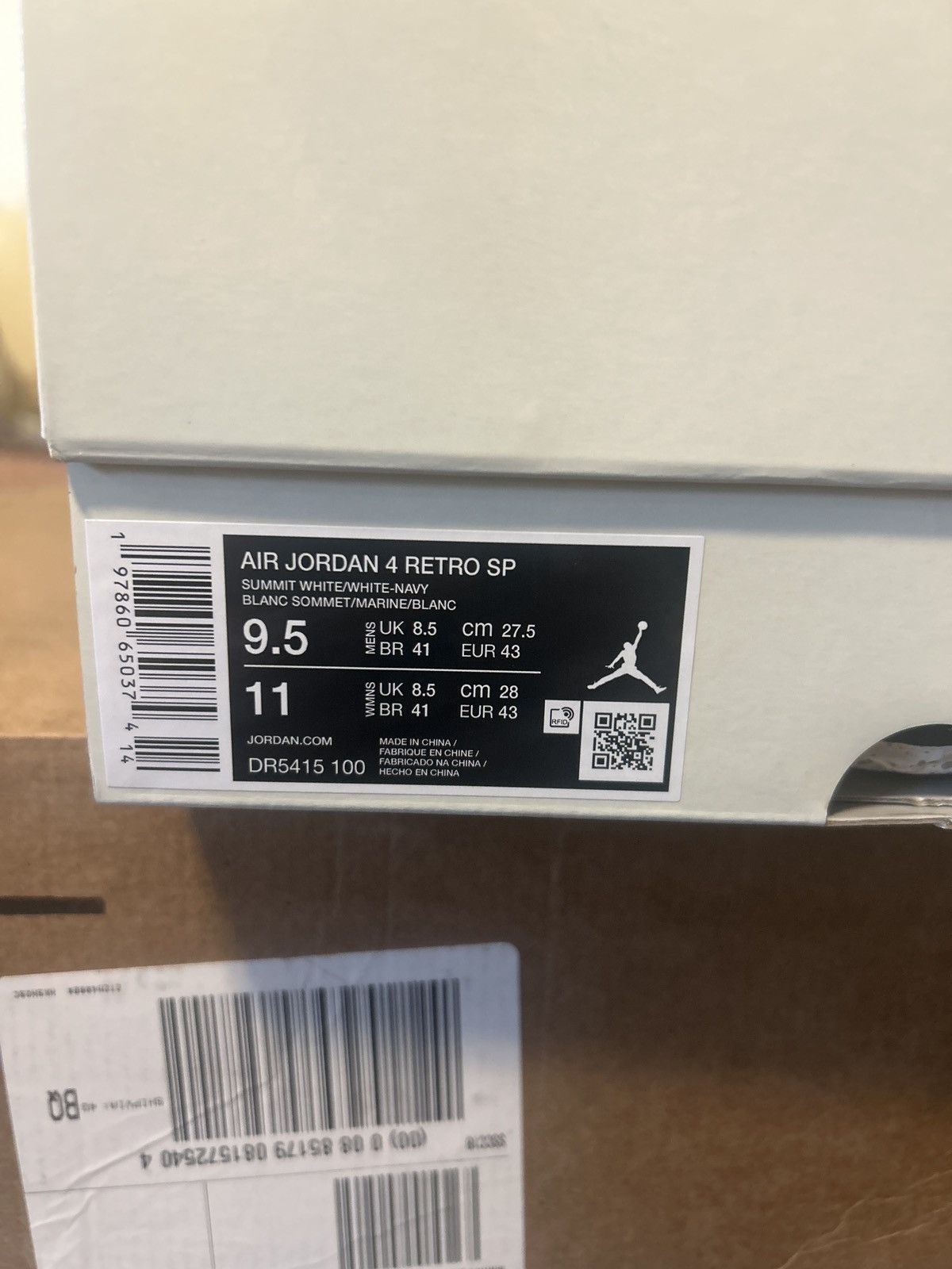 Jordan Brand Air Jordan 4 retro sp Size US 9.5 / EU 42-43 - 1 Thumbnail