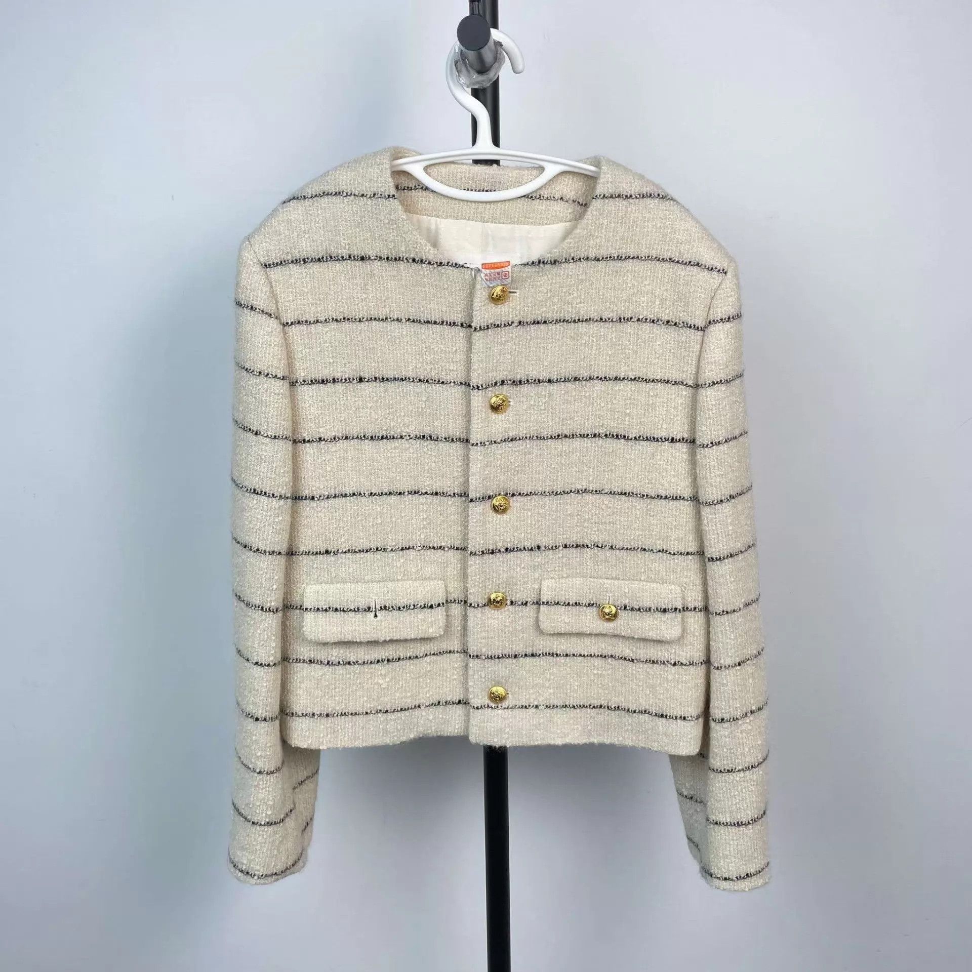 Celine Celine wool coat white size 38 98 new Size XS / US 0-2 / IT 36-38 - 1 Thumbnail