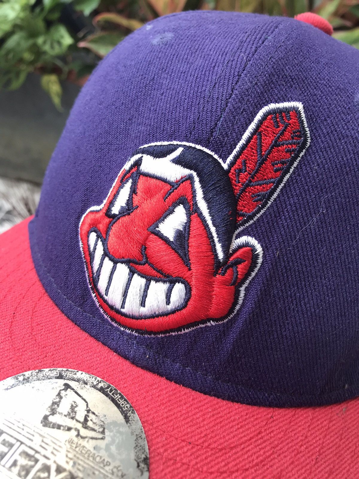 MLB × New Era AUTHENTIC NEW ERA CLEVELAND INDIANS CAP HAT Size ONE SIZE - 7 Thumbnail