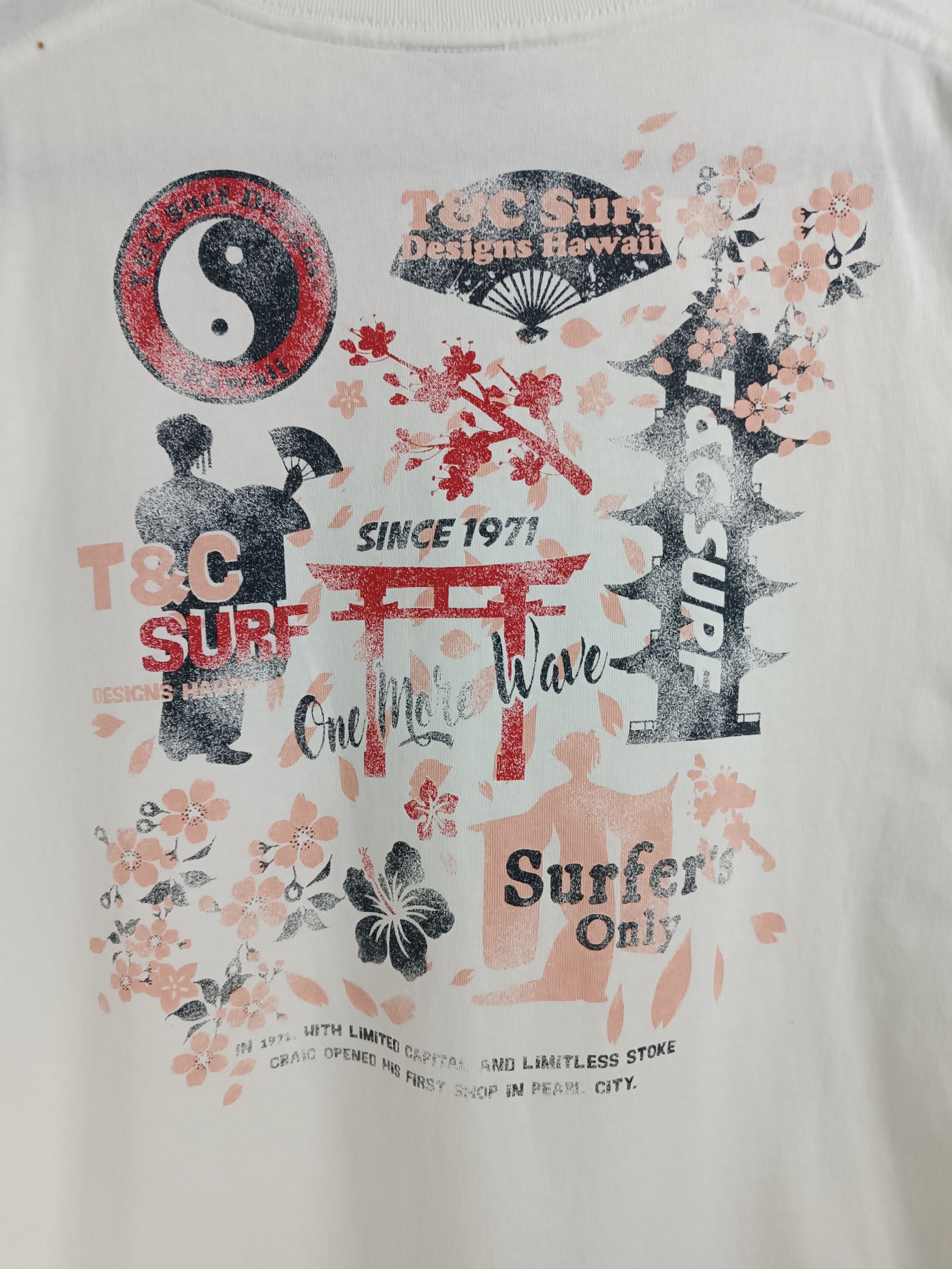 Japanese Brand VINTAGE Y2K T&C SURF DESIGN HAWAII LONGBOARD SURF SUN BEACH Size US M / EU 48-50 / 2 - 13 Thumbnail