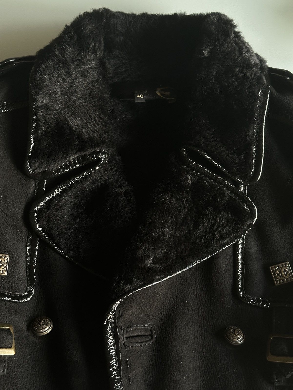 Just Cavalli × Roberto Cavalli Just Cavalli vintage shearling coat Size S / US 4 / IT 40 - 4 Thumbnail