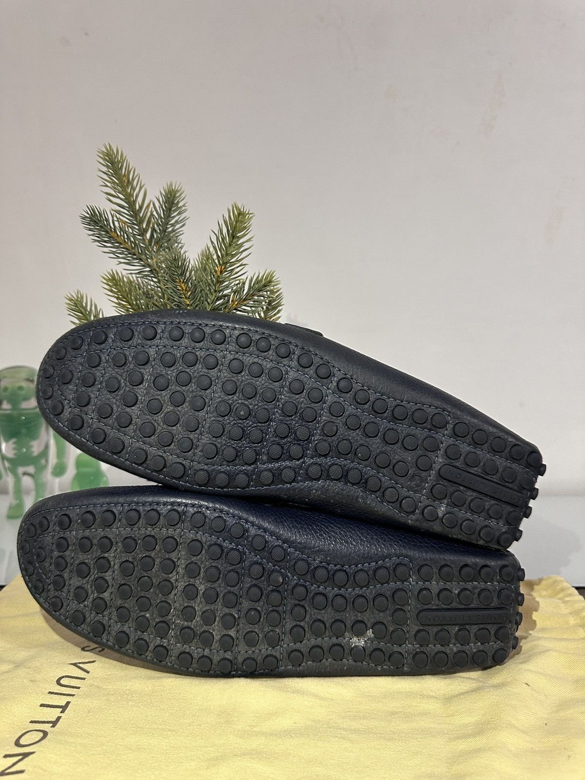 Louis Vuitton Navy Blue Mocasines Size US 11.5 / EU 44-45 - 10 Thumbnail