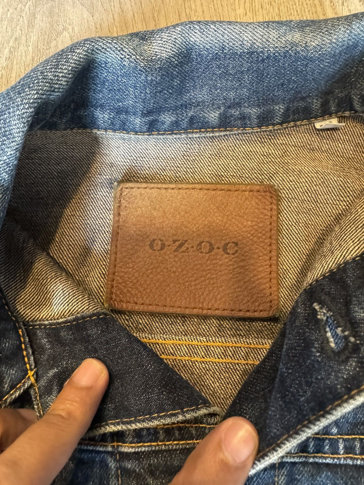 Japanese Brand O.Z.O.C DENIM JACKET TYPE l Size US S / EU 44-46 / 1 - 8 Thumbnail