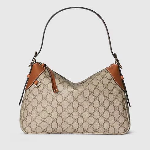 Gucci o1la5ras0526 Size: OS / GG Emblem Medium Shoulder Bag Size ONE SIZE - 1 Thumbnail