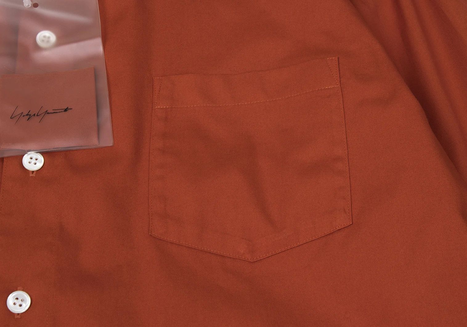 Yohji Yamamoto Yohji Yamamoto Cotton Patch Pocket Long Sleeve Shirt Size US M / EU 48-50 / 2 - 5 Thumbnail