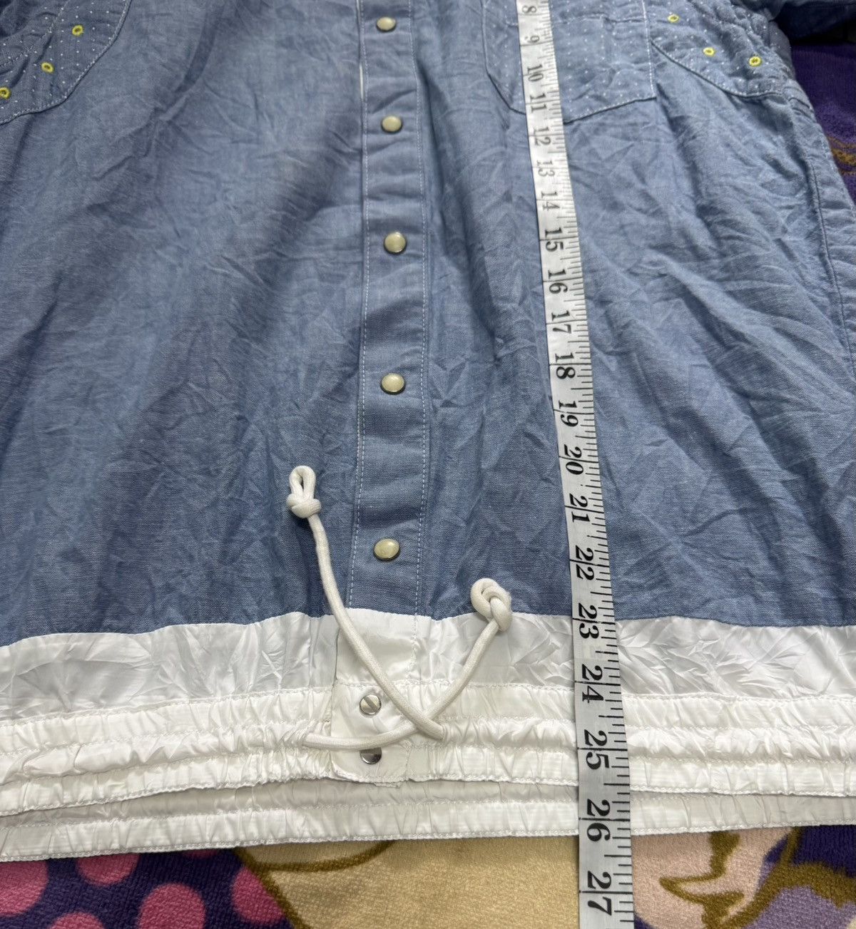 Sacai Rare SACAI Made in Japan Rare Design Shirt Size US M / EU 48-50 / 2 - 11 Thumbnail