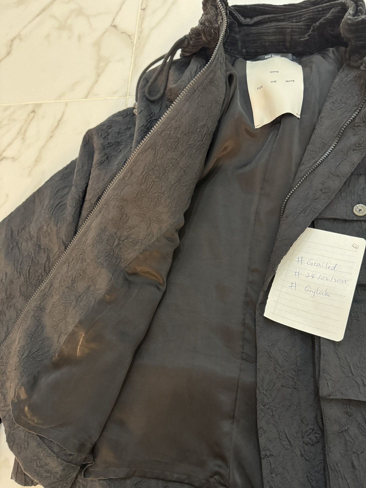 Song For The Mute Song for the mute 20.2 hunter jacket Size US M / EU 48-50 / 2 - 5 Thumbnail