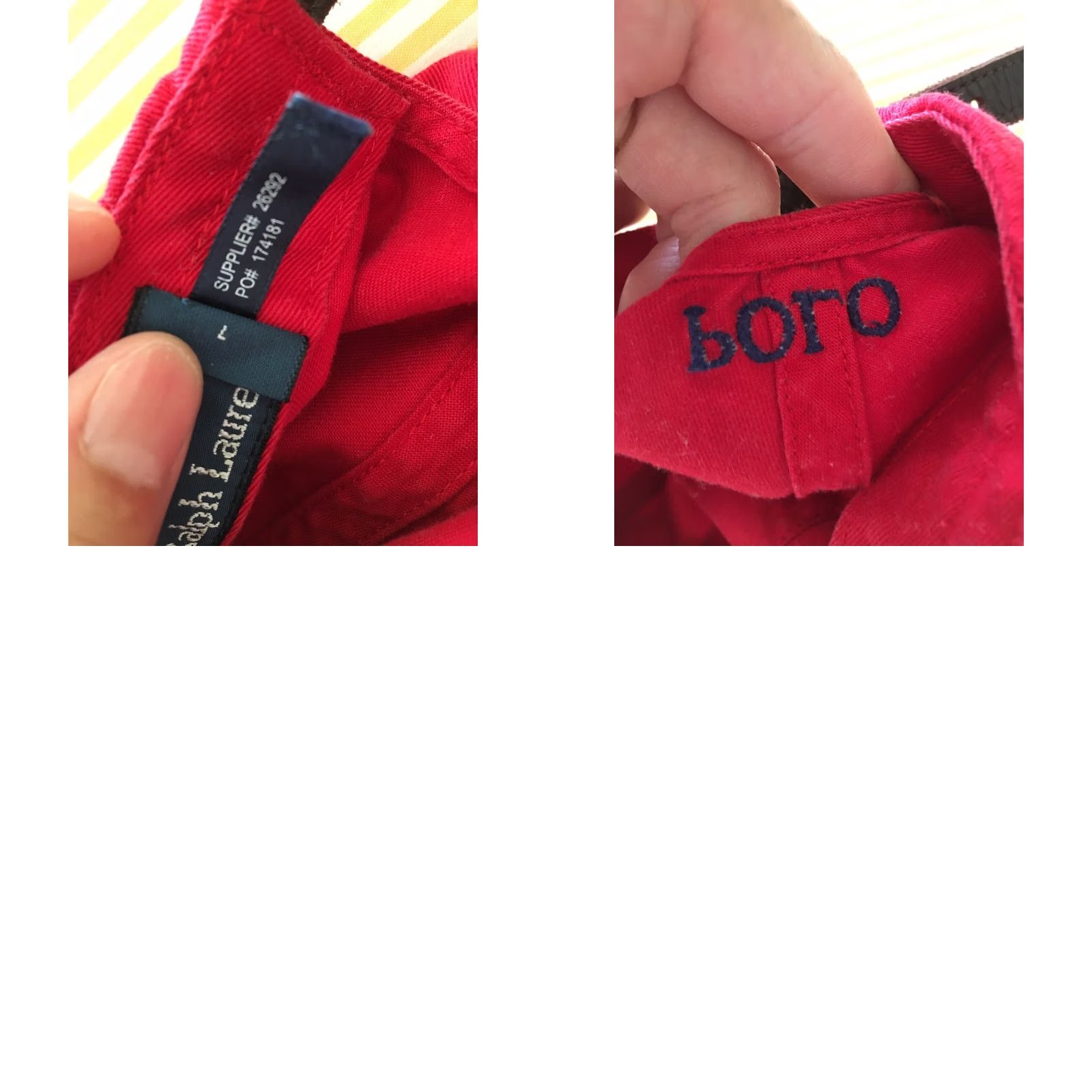 Polo Ralph Lauren VINTAGE Polo Ralph Lauren Baseball Cap Red Season 2009 Adjustable Men Cap Size US M / EU 48-50 / 2 - 8 Thumbnail